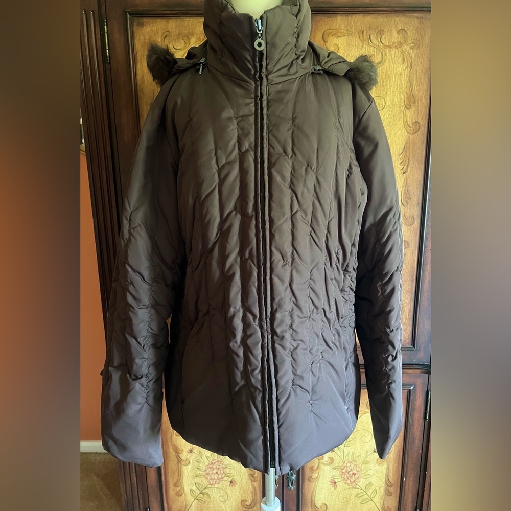 Women’s XL Apt. 9 Brown Quilted Jacket